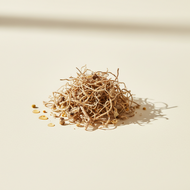Apipur® Baldrianwurzel – Makroaufnahme