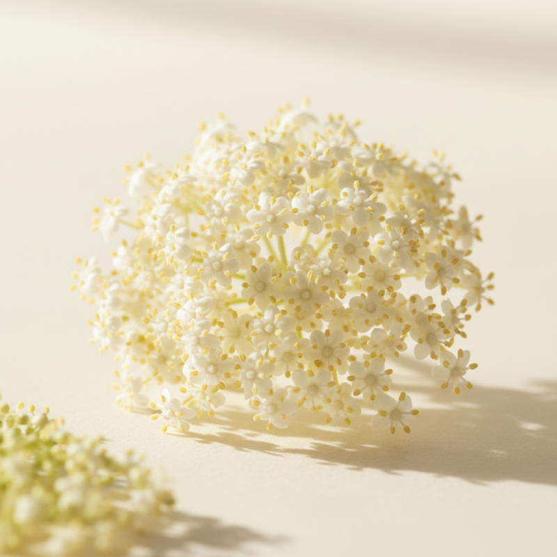 Apipur® Holunderblüten – Makroaufnahme