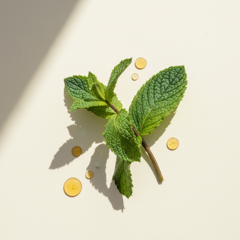 Apipur® Pfefferminze – Makroaufnahme